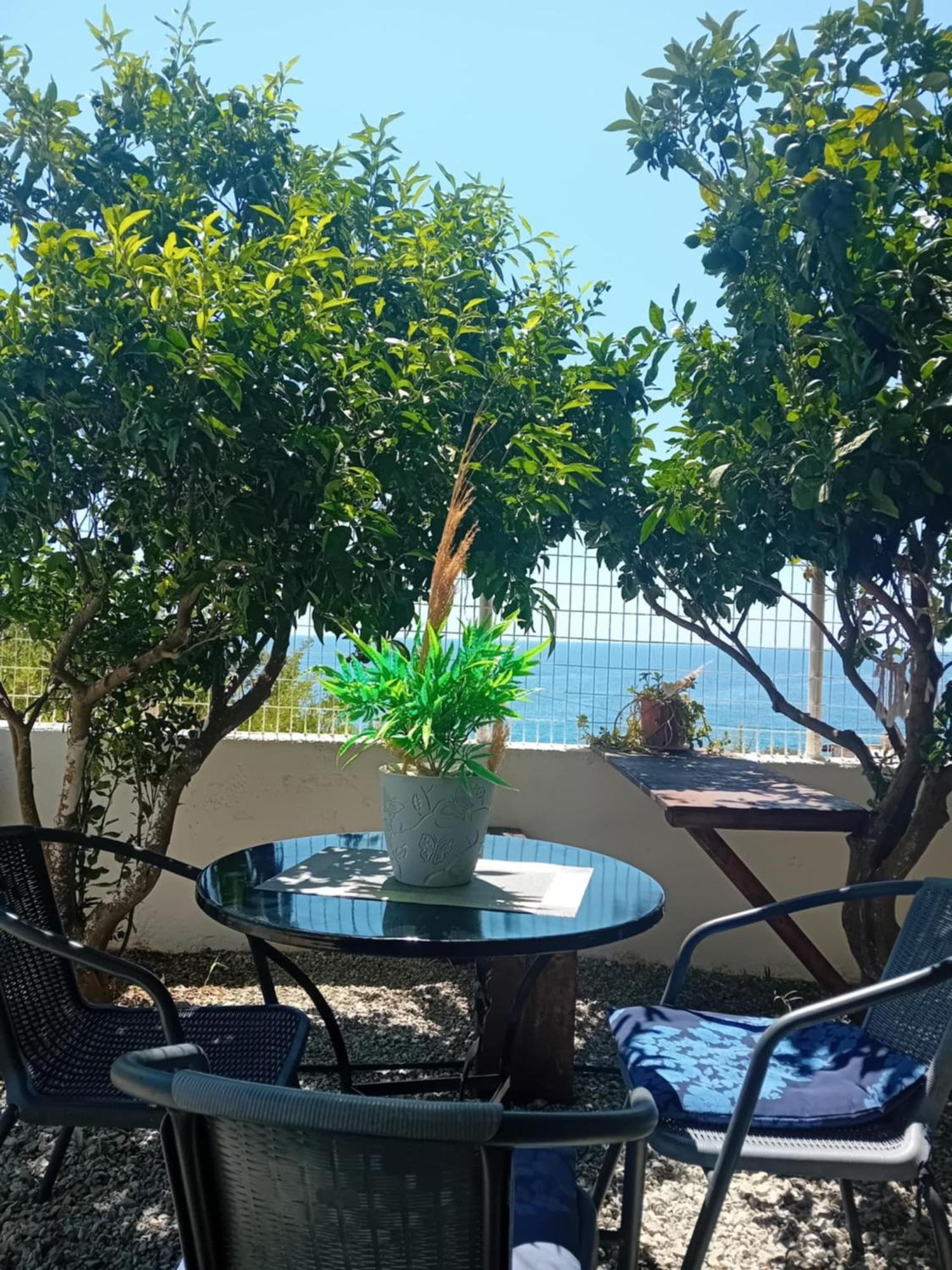 Studios Anna Maria With Sea View Kapetaniana Exterior photo